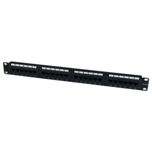 StarTech.com Panel de Parcheo 1U Cat6 110 con 24 Puertos para Montaje en Rack