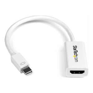 StarTech.com Conversor de Vídeo Mini DisplayPort a HDMI con Audio – Adaptador Activo MDP 1.2 para MacBook Pro – 4K @ 30Hz - Blan