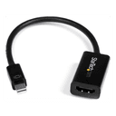 StarTech.com Conversor de Vídeo Mini DisplayPort a HDMI con Audio – Adaptador Activo MDP 1.2 para MacBook Pro – 4K 30Hz - Negro