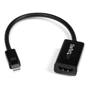 StarTech.com Conversor de Vídeo Mini DisplayPort a HDMI con Audio – Adaptador Activo MDP 1.2 para MacBook Pro – 4K 30Hz - Negro