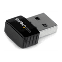StarTech.com MiniUSB 2.0 Wireless N 300Mbps - Wifi Externo 802.11n 2T2R - Adaptador