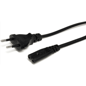 StarTech.com Cable de Alimentación Estándar de 1m para Ordenador Portátil - Cable Europeo a C7 para Laptop
