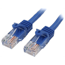 StarTech.com Red Fast Ethernet Cat5e RJ45 sin Enganche 3m Azul - Cable