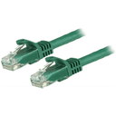 StarTech.com Cable de 5m Verde de Red Gigabit Cat6 Ethernet RJ45 sin Enganche - Snagless