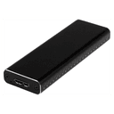 StarTech.com Caja USB 3.0 (5Gbps) a SSD M.2 de Aluminio con UASP - Negro - SATA NGFF M.2 con B Key y B+M Key - Caja Portátil Ext