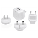 StarTech.com Cargador de Pared USB de 2 Puertos para Tablets Smartphones - Cargador Blanco de Alta Potencia para Viajes