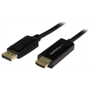 StarTech.com Cable Conversor DisplayPort a HDMI de 2m - Color Negro - Ultra HD 4K