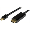 StarTech.com Cable Conversor Mini DisplayPort a HDMI de 1m - Color Negro - Ultra HD 4K