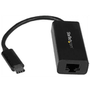 StarTech.com Adaptador de Red Ethernet Gigabit USB-C - Adaptador externo USB 3.0 a RJ45 - USB Tipo C a Ethernet - Negro