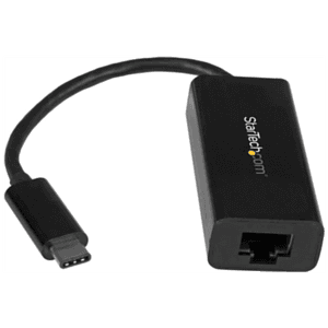StarTech.com Adaptador de Red Ethernet Gigabit USB-C - Adaptador externo USB 3.0 a RJ45 - USB Tipo C a Ethernet - Negro