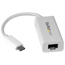 StarTech.com Adaptador de Red Ethernet Gigabit USB-C - Adaptador externo USB 3.0 a RJ45 - USB Tipo C a Ethernet - Negro