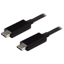 StarTech.com Cable de 1m USB-C a USB-C - USB 3.1 (10Gbps) - 4K - USB-IF - de Carga y Sincronización - Cable USB Tipo C a USB Tip