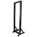 StarTech.com Rack 42U de Marco Abierto de 2 Columnas para Servidores - Rack de Dos Columnas de 19 Pulgadas con Ruedas para Equip
