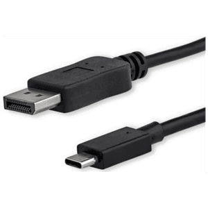 StarTech.com Cable 1m USB C a DisplayPort 1.2 de 4K a 60Hz - Adaptador Convertidor USB Tipo C a DisplayPort - HBR2 - Conversor U