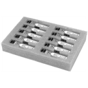 StarTech.com Paquete de 10 Módulos SFP Compatibles con HPE J4858C - 1000BASE-SX - Fibra Multimodo MMF de 1 GbE - SFP Ethernet Gi