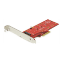 StarTech.com Adaptador de SSD M2 a PCIe - Conversor NVMe / AHCI / NGFF / M-Key a PCIe 3.0 x4 - Perfil Bajo o Completo - Adaptado