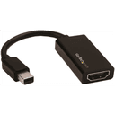 StarTech.com Adaptador Mini DisplayPort a HDMI - Conversor de Vídeo Activo mDP 1.4 a HDMI 2.0 - 4K 60Hz - Mini DP o Thunderbolt 