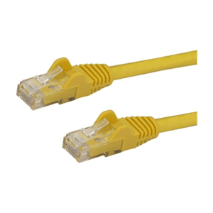 StarTech.com Cable de Red de 5m Amarillo Cat6 UTP Ethernet Gigabit RJ45 sin Enganches
