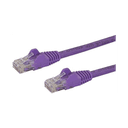 StarTech.com Cable de Red de 10m Púrpura Cat6 UTP Ethernet Gigabit RJ45 sin Enganches