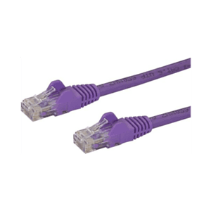 StarTech.com Cable de Red de 10m Púrpura Cat6 UTP Ethernet Gigabit RJ45 sin Enganches