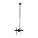StarTech.com Soporte de Techo para TV - Soporte Universal de Cielo Raso para TV de Movimiento Total con Mástil Telescópico Ajust