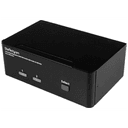 StarTech.com Switch Conmutador KVM de 2 Puertos DisplayPort - 4K 60Hz