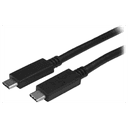 StarTech.com Cable de 2m USB-C USB 3.0 (5Gbps) Certificado con Entrega de Potencia