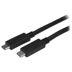 StarTech.com Cable de 2m USB-C USB 3.0 (5Gbps) Certificado con Entrega de Potencia