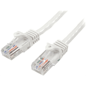 StarTech.com Cable de Red de 10m Blanco Cat5e Ethernet RJ45 sin Enganches