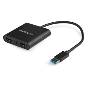 StarTech.com Adaptador USB 3.0 a HDMI Doble - 4K 30Hz