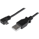 StarTech.com Cable de 0,5m Micro USB Acodado a la Derecha para Carga y Sincronización de Smartphones o Tablets