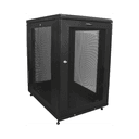 StarTech.com Armario Rack para Servidores 18U 19" 4 Columnas - Rack de Servidores con Cerradura y Seguro - Rack con Ruedas y Car