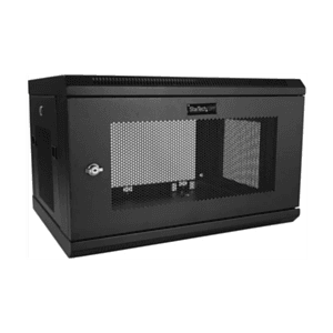StarTech.com Armario Rack de Pared para Servidores 6U 19" 2 Columnas y Estante 1U - Rack de Servidores de Montaje en Pared - Rac