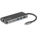 StarTech Docking Station - USB-C - HDMI - Red Ethernet - Lector SD - Dock Station