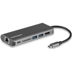 StarTech Docking Station - USB-C - HDMI - Red Ethernet - Lector SD - Dock Station
