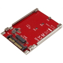 StarTech.com Tarjeta Adaptador PCI Express M.2 a U.2 SFF8639 para SSD NVMe M.2 - Conversor para SSD M.2 - Tarjeta Anfitrión para