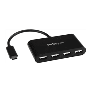 StarTech.com Hub Concentrador USB-C a USB A de 4 Puertos - Ladrón Adaptador USB Tipo C a USB A de 4 Puertos - USB 2.0