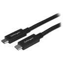 StarTech.com Cable de 0,5m USB-C a USB Type C de Carga - Cable USB Tipo C USBC USB 3.1 de 10Gbps