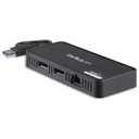 StarTech.com Mini Dock USB 3.0 - Docking Station USB-A para 2 Monitores - DisplayPort 4K de 60Hz y Red Ethernet Gigabit - con Ca