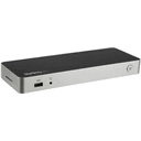 StarTech.com Dock USB C para 2 Monitores 4K 30Hz con HDMI y DisplayPort - Entrega de Potencia 60W - SD - Hub 4x Puertos USB-A 3.