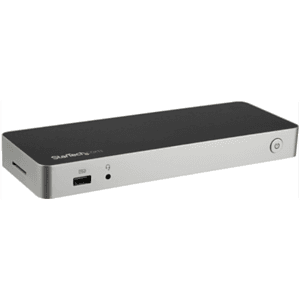 StarTech.com Dock USB C para 2 Monitores 4K 30Hz con HDMI y DisplayPort - Entrega de Potencia 60W - SD - Hub 4x Puertos USB-A 3.
