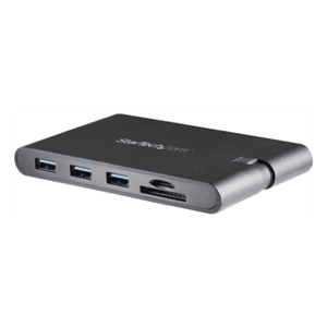 StarTech.com Docking Station USB-C con HDMI y VGA - para Mac y Windows -3x USB 3.0 - SD / micro SD - PD 3.0 - Adaptador USB C a 