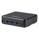 StarTech.com Switch Conmutador USB 3.0 (5Gbps) 4x4 para Compartir Dispositivos Periféricos