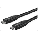 StarTech.com Cable de 1m USB-C a USB-C con capacidad para Entrega de Alimentación de 5A - USB TipoC - Cable de Carga USBC - USB 