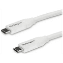 StarTech.com Cable 4m USB-C a USB-C con capacidad para Entrega de Alimentación de 5A - USB Tipo C - Cable de Carga USBC - USB 2