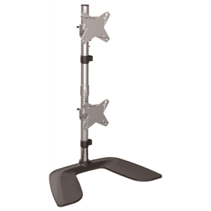 StarTech.com Soporte VESA para 2 Monitores de hasta 27" - Base para Monitor Ergonómica de Sobremesa - de Montaje para 2 Monitore