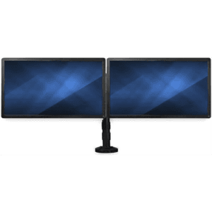 StarTech.com Brazo para Escritorio de Dos Monitores - con Barra Horizontal - Soporte de Mordaza/Ojal para Escritorio