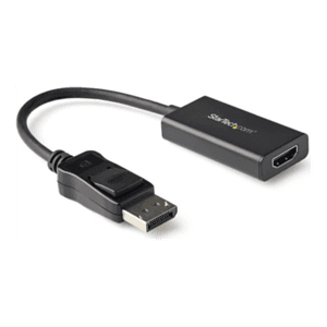 StarTech.com Adaptador DisplayPort a HDMI con HDR - 4K 60Hz - Negro