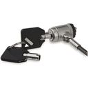 StarTech.com Candado con Cable para Portátil - con Traba de Ranura (Tipo K) - con Llave