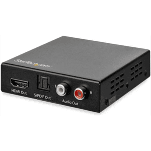 StarTech.com Extractor de Audio HDMI con Soporte para 4K de 60Hz